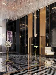 Yaas residential building on Golestan Shomali Street in Aghdasieh has been designed for a land covering 1000 square meters.