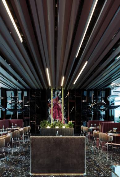 The modern exciting design of this restaurant in addition to its view on the northern side has made it the dreamiest restaurant in the east of Tehran