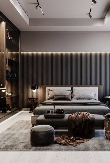 The interior design of this unit was based on simplicity to provide a comfortable and relaxing atmosphere for the residents. The features of this style include maintaining the essentials, using neutral colors and simple shapes and avoiding too many ornaments