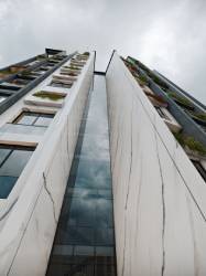 Dorsa residential building has been designed for a land covering 1000 square meters in Velenjak.